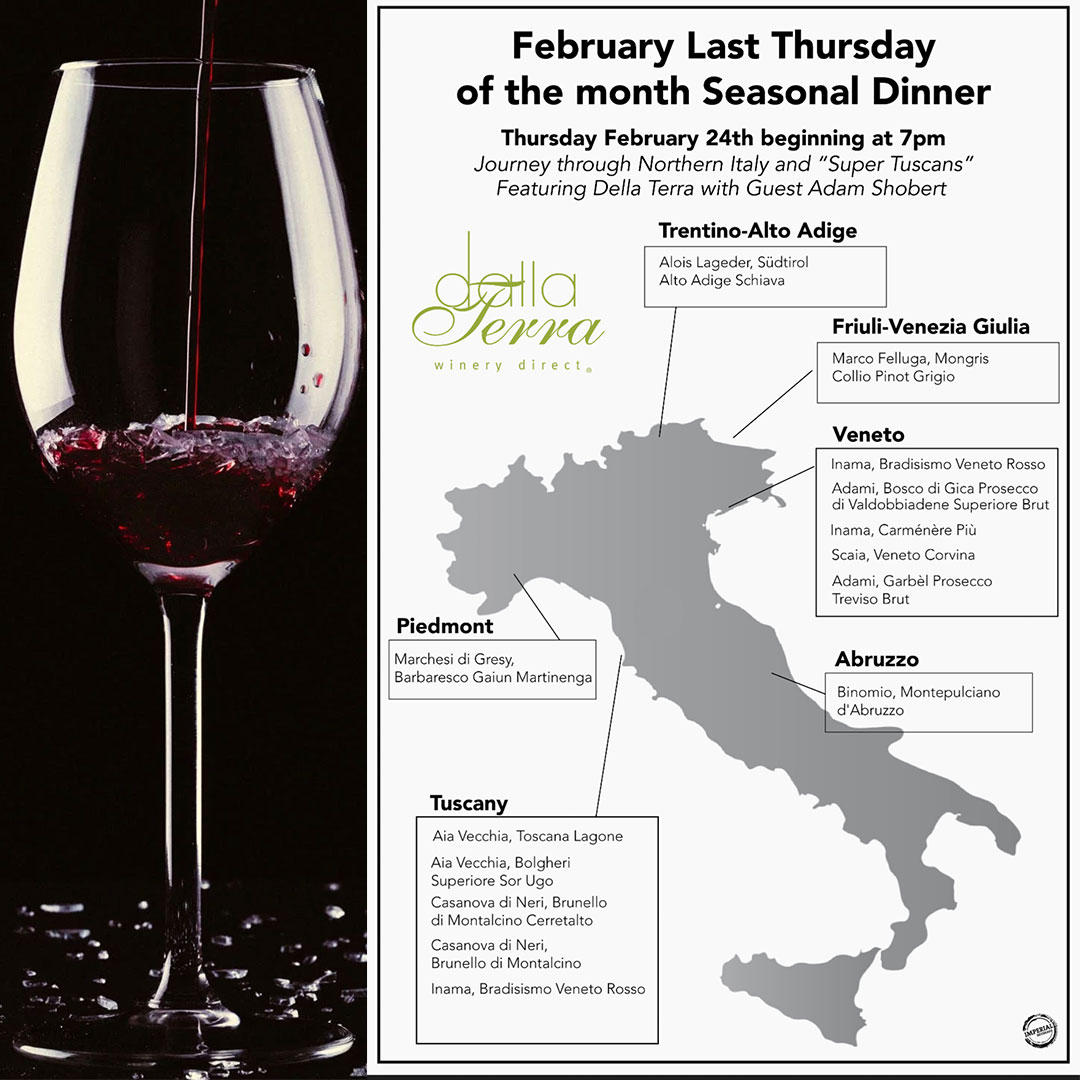 Seasonal Grille Wine Dinner 02-24-22 | Seasonal Grille Seasonal Grille Wine Dinner 02 24 22