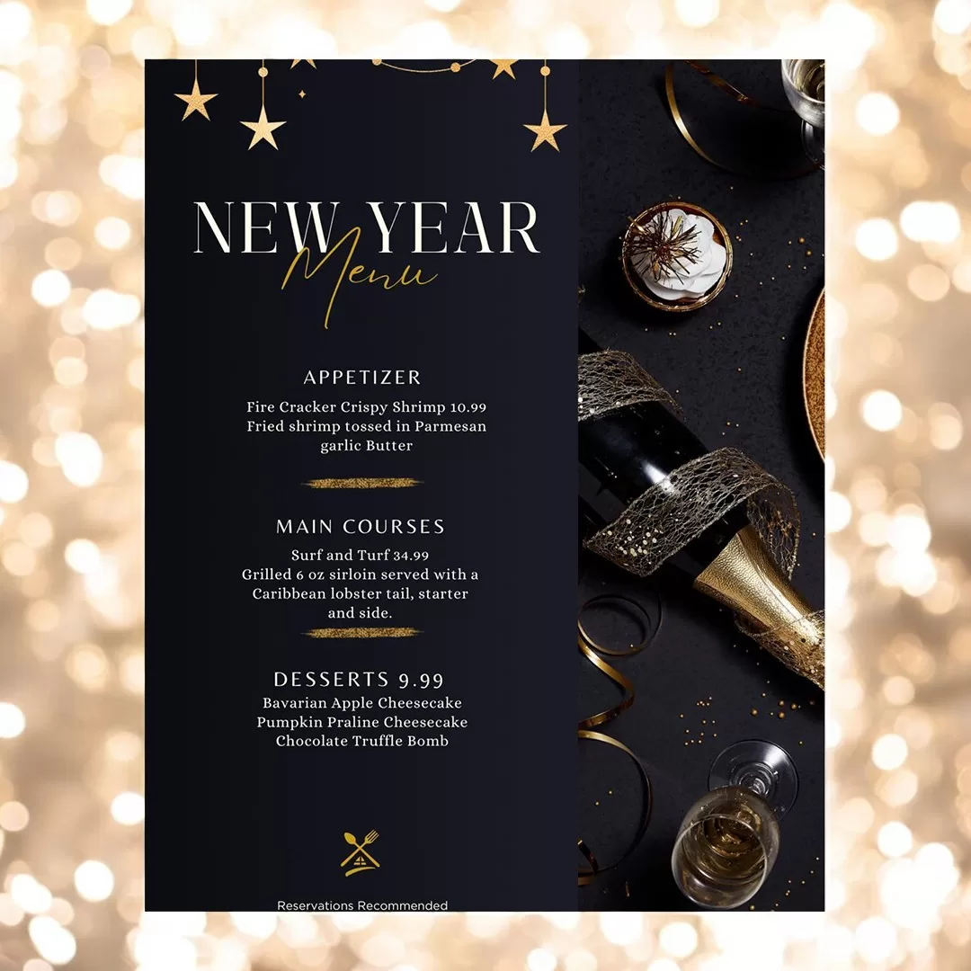 Seasonal Grille New Years Eve 2024 | Seasonal Grille Seasonal Grille New Years Eve 2024